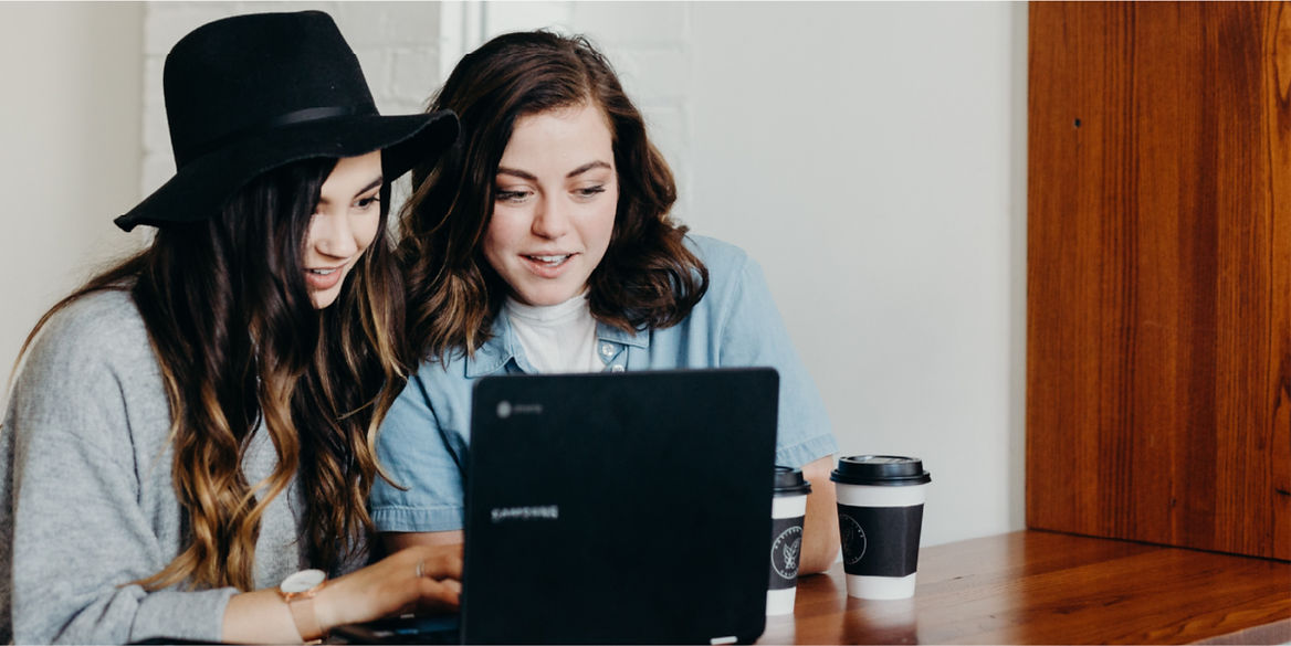 Girl on Laptop